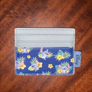 🌺💙 LOUNGEFLY STITCH TROPICAL CARDHOLDER💙🌺